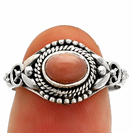 Natural Guava Quartz - Brazil Ring size-7.5 R-1286 SDR232404