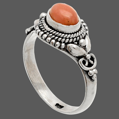 Natural Guava Quartz - Brazil Ring size-7.5 R-1286 SDR232404