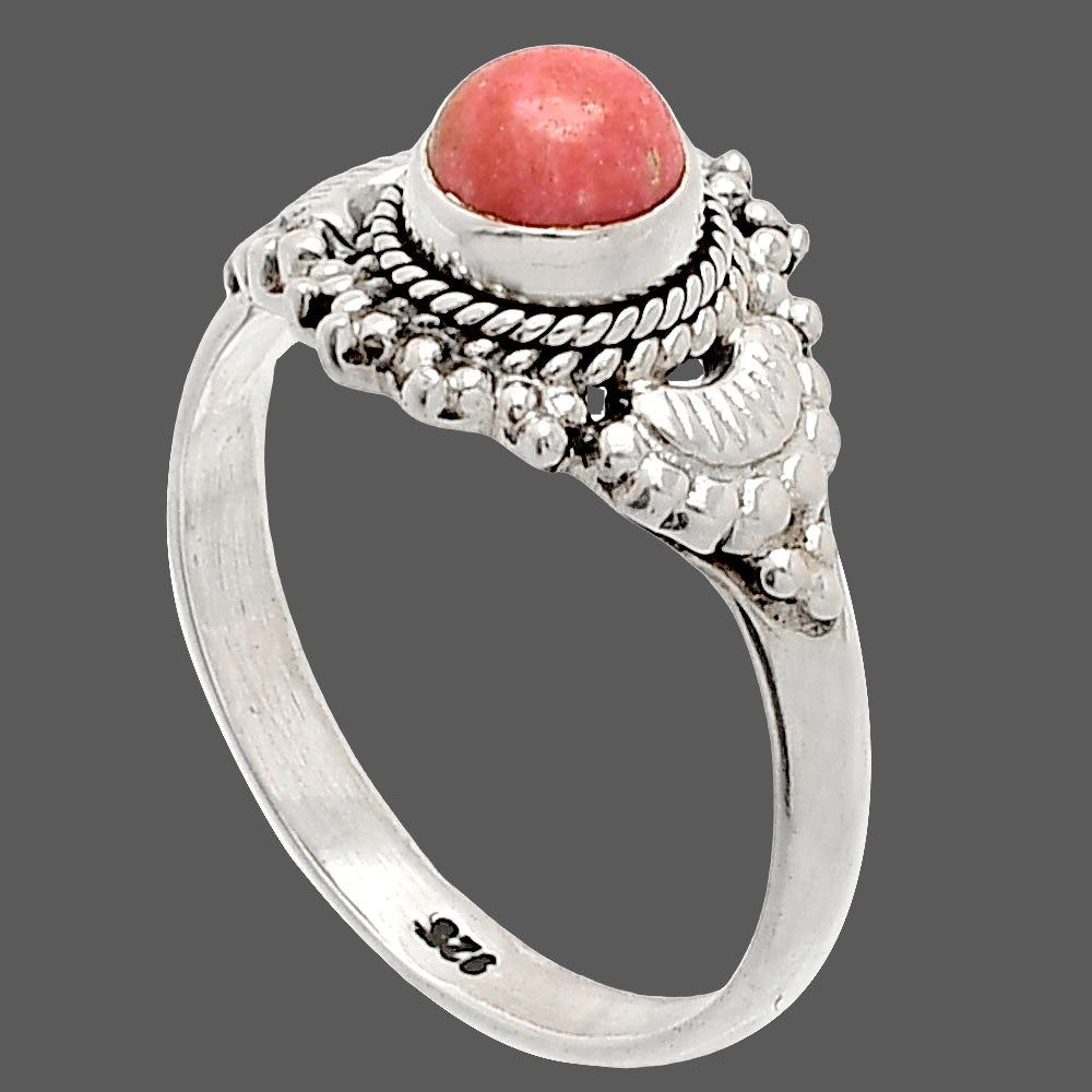 Natural Pink Thulite - Norway Ring size-9 R-1291 SDR232452