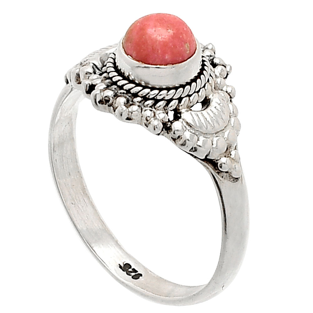 Natural Pink Thulite - Norway Ring size-9 R-1291 SDR232452