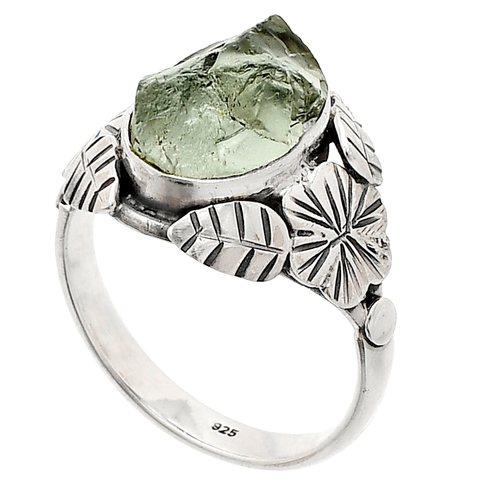 Natural Aquamarine Rough - Brazil Ring size-7.5 R-1352 SDR232581