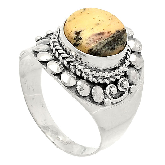 Natural Porcelain Jasper Ring size-9 R-1399 SDR232640