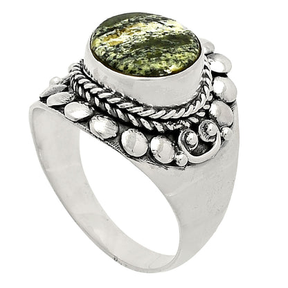 Natural Chrysotile Ring size-8 R-1399 SDR232665