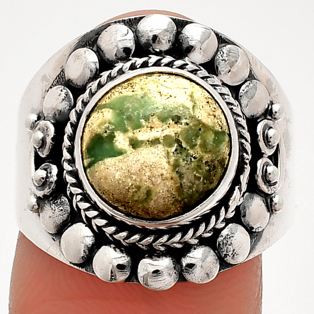 Natural Utah Variscite Ring size-8 R-1399 SDR232707