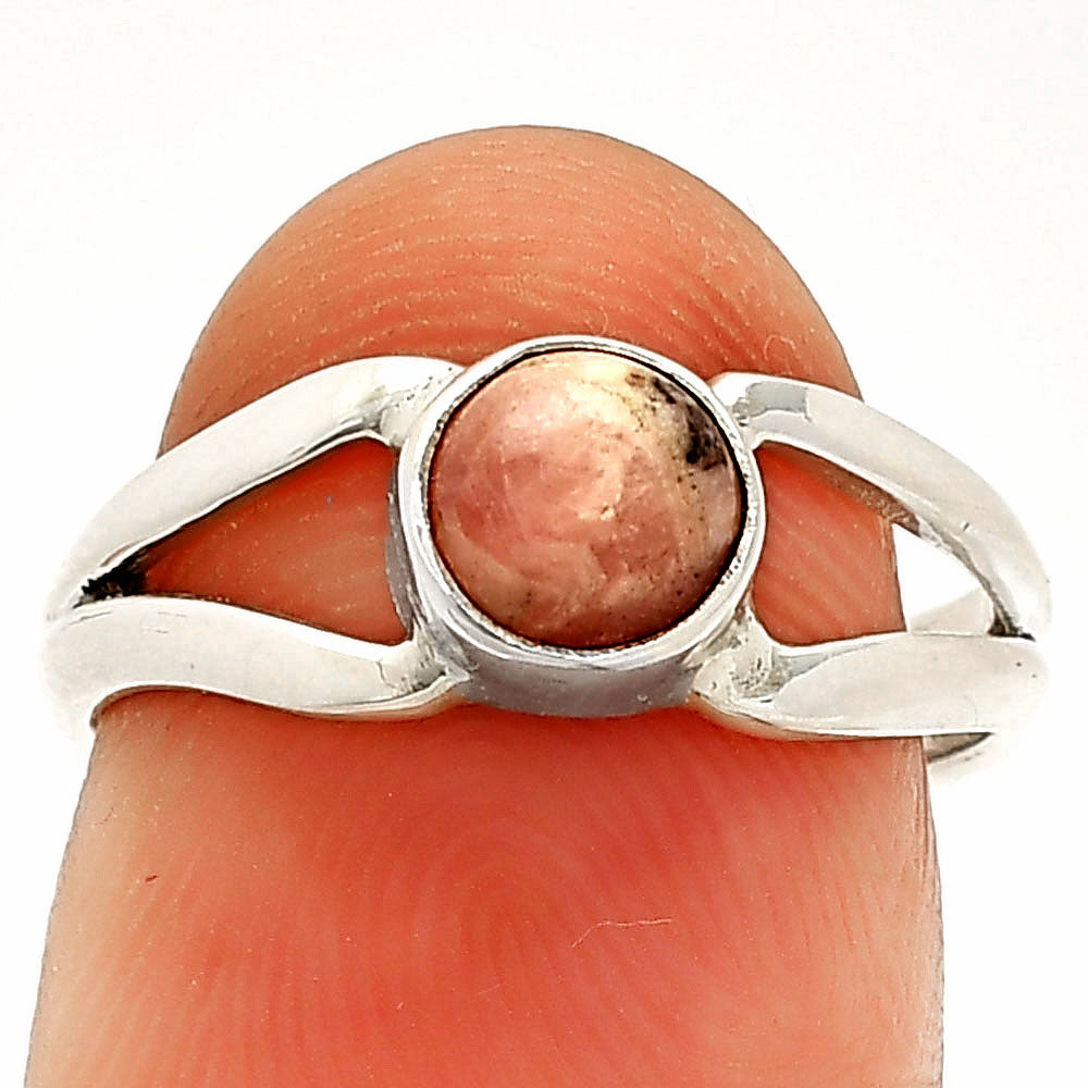 Natural Rhodochrosite Argentina Ring size-6.5 R-1505 SDR233476