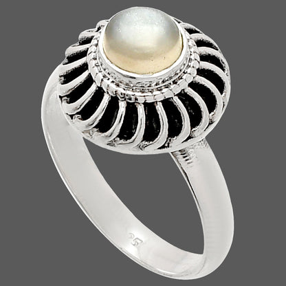 Natural Srilankan Moonstone Ring size-8 R-1596 SDR233565