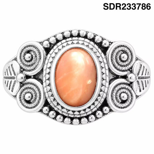 Natural Pink Opal - Australia Ring size-6 R-1280 SDR233786