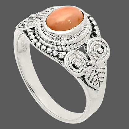 Natural Pink Opal - Australia Ring size-6 R-1280 SDR233786