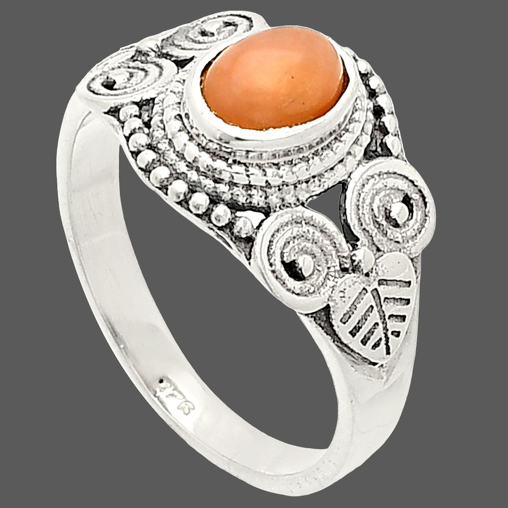 Natural Pink Opal - Australia Ring size-7.5 R-1280 SDR233788