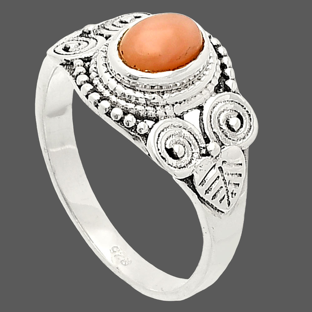 Natural Pink Opal - Australia Ring size-8 R-1280 SDR233789