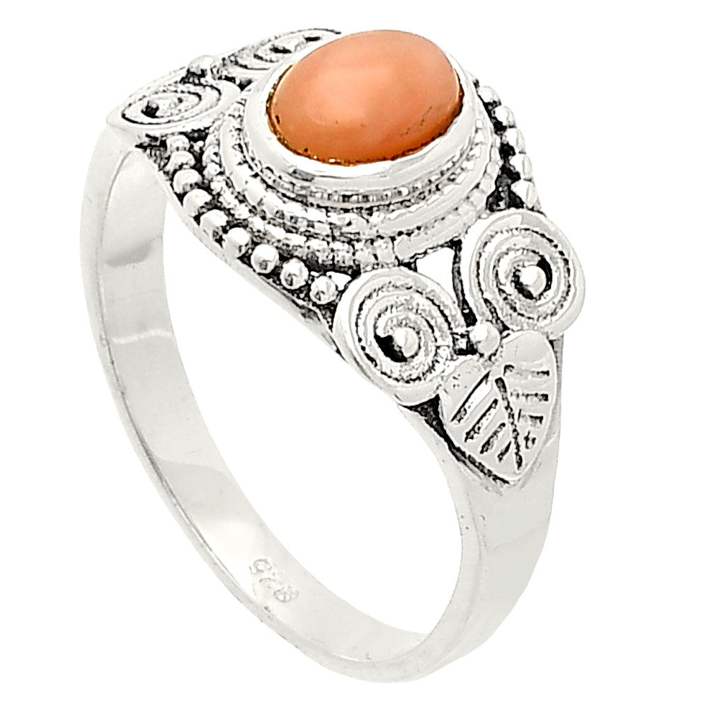 Natural Pink Opal - Australia Ring size-8 R-1280 SDR233789