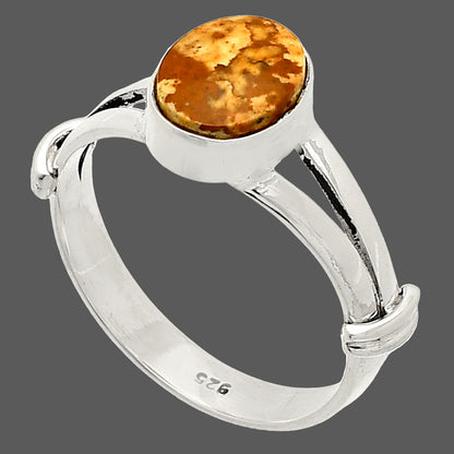 Natural Picture Jasper Ring size-8.5 R-1472 SDR233814