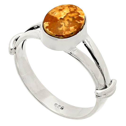 Natural Picture Jasper Ring size-8.5 R-1472 SDR233814