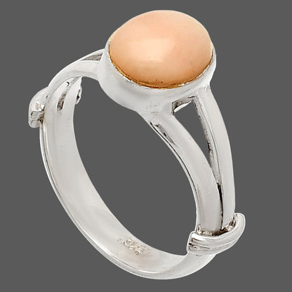 Natural Pink Opal - Australia Ring size-7 R-1472 SDR233864