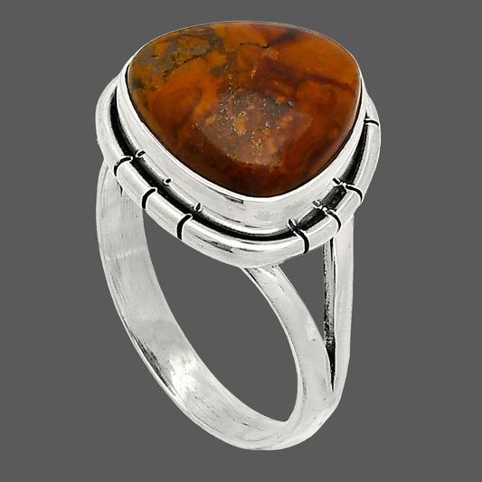 Natural Rare Cady Mountain Agate Ring size-7 R-1012 SDR234544
