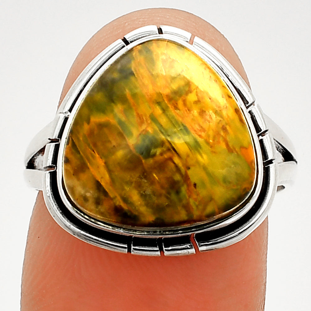 Natural Nellite Ring size-8 R-1012 SDR234554