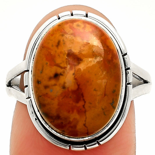 Natural Rare Cady Mountain Agate Ring size-8.5 R-1012 SDR234594