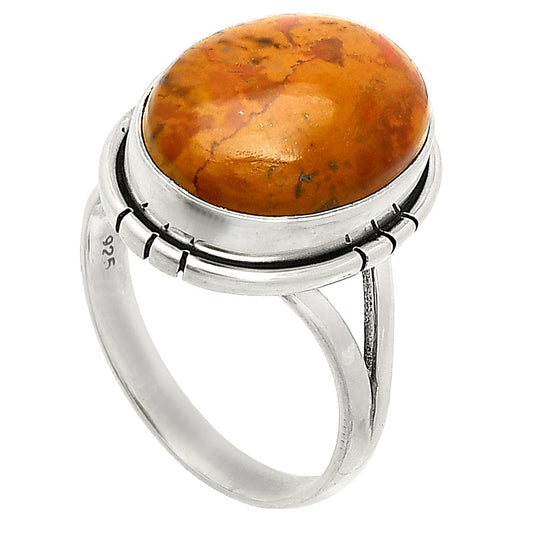 Natural Rare Cady Mountain Agate Ring size-8.5 R-1012 SDR234594