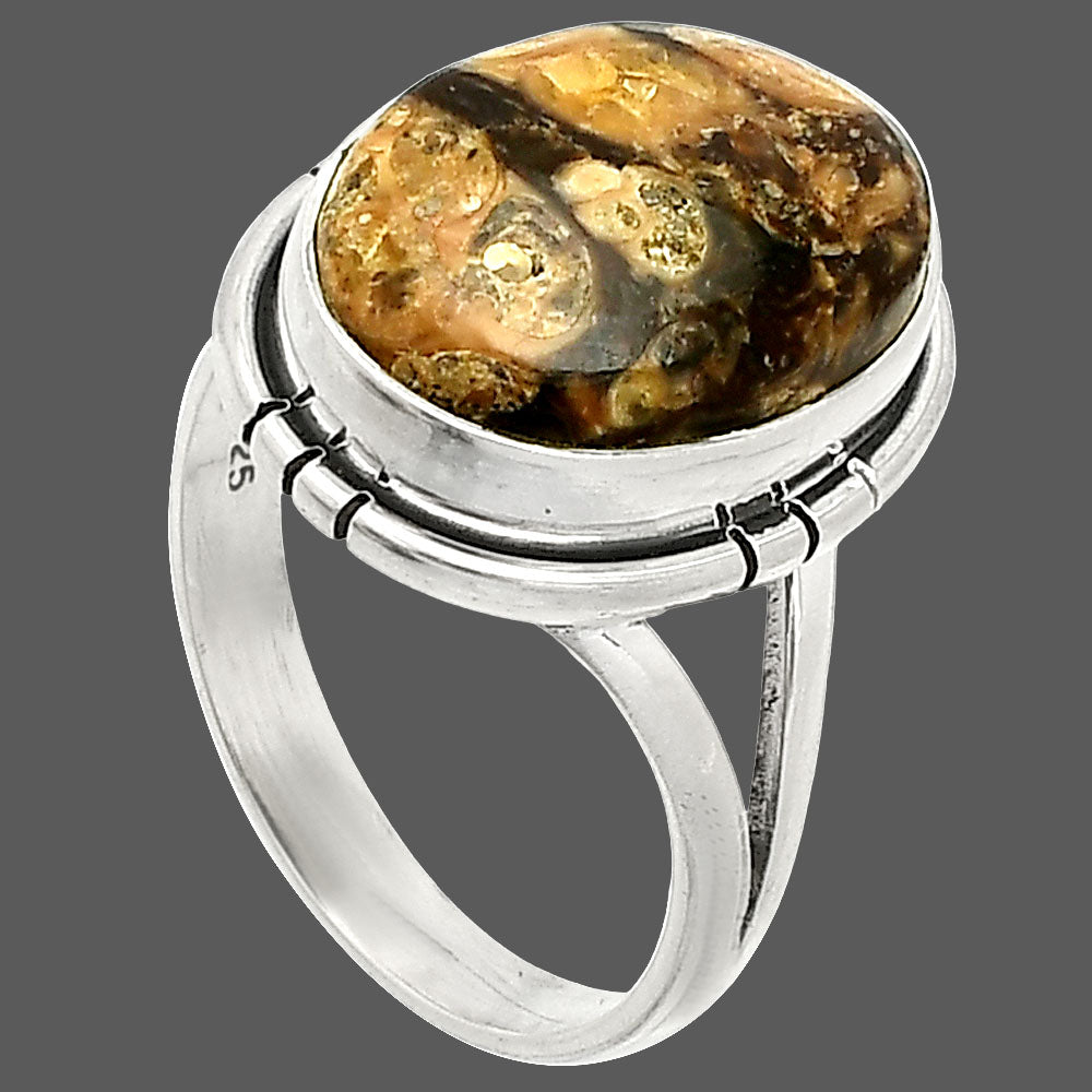 Natural Turtella Jasper - USA Ring size-7 R-1012 SDR234627