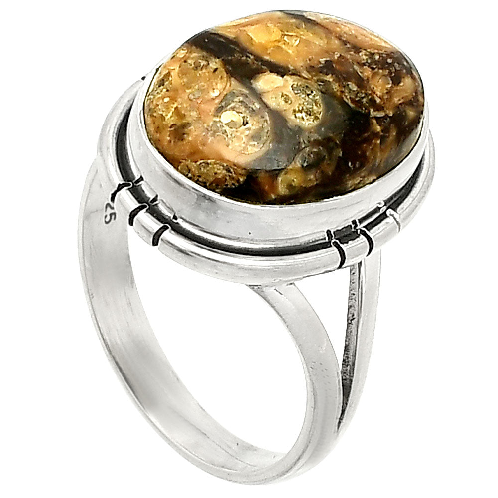 Natural Turtella Jasper - USA Ring size-7 R-1012 SDR234627