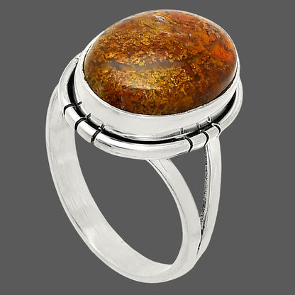 Natural Rare Cady Mountain Agate Ring size-8 R-1012 SDR234707