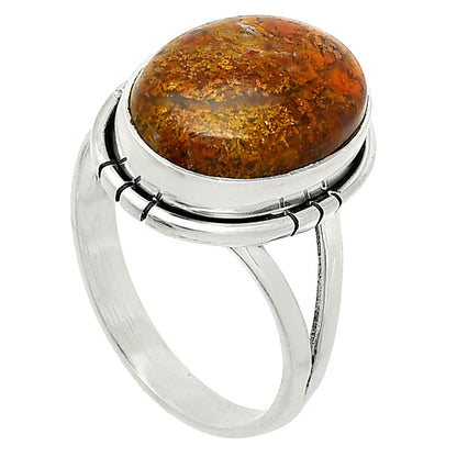 Natural Rare Cady Mountain Agate Ring size-8 R-1012 SDR234707