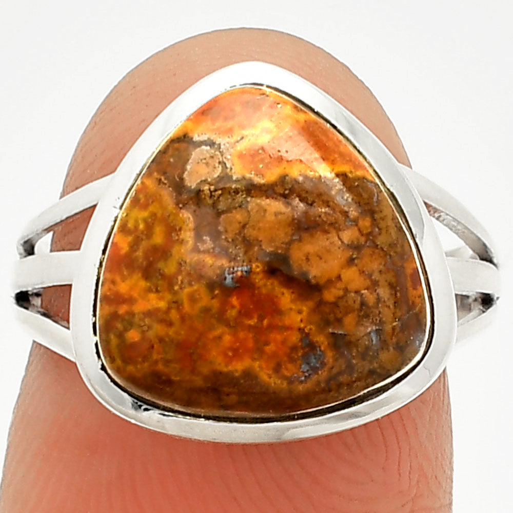 Natural Rare Cady Mountain Agate Ring size-7 R-1006 SDR234721