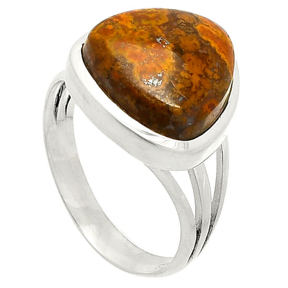 Natural Rare Cady Mountain Agate Ring size-7 R-1006 SDR234721