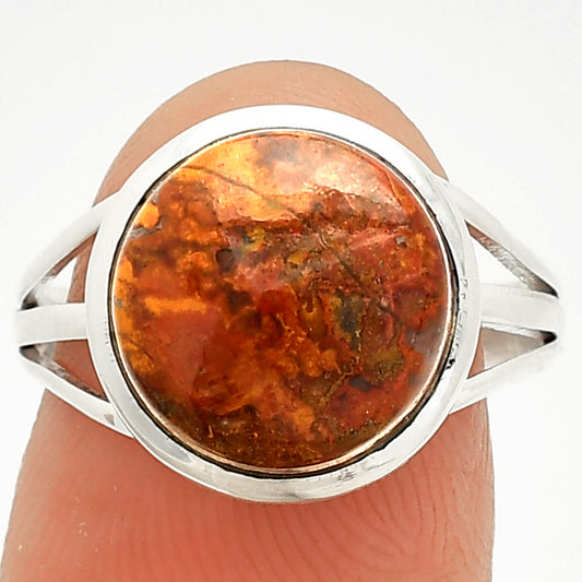 Natural Rare Cady Mountain Agate Ring size-8 R-1006 SDR234781