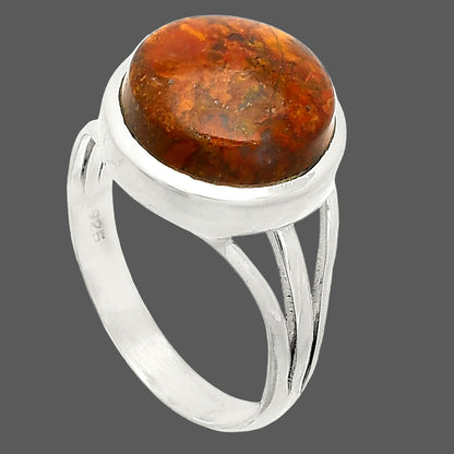 Natural Rare Cady Mountain Agate Ring size-8 R-1006 SDR234781