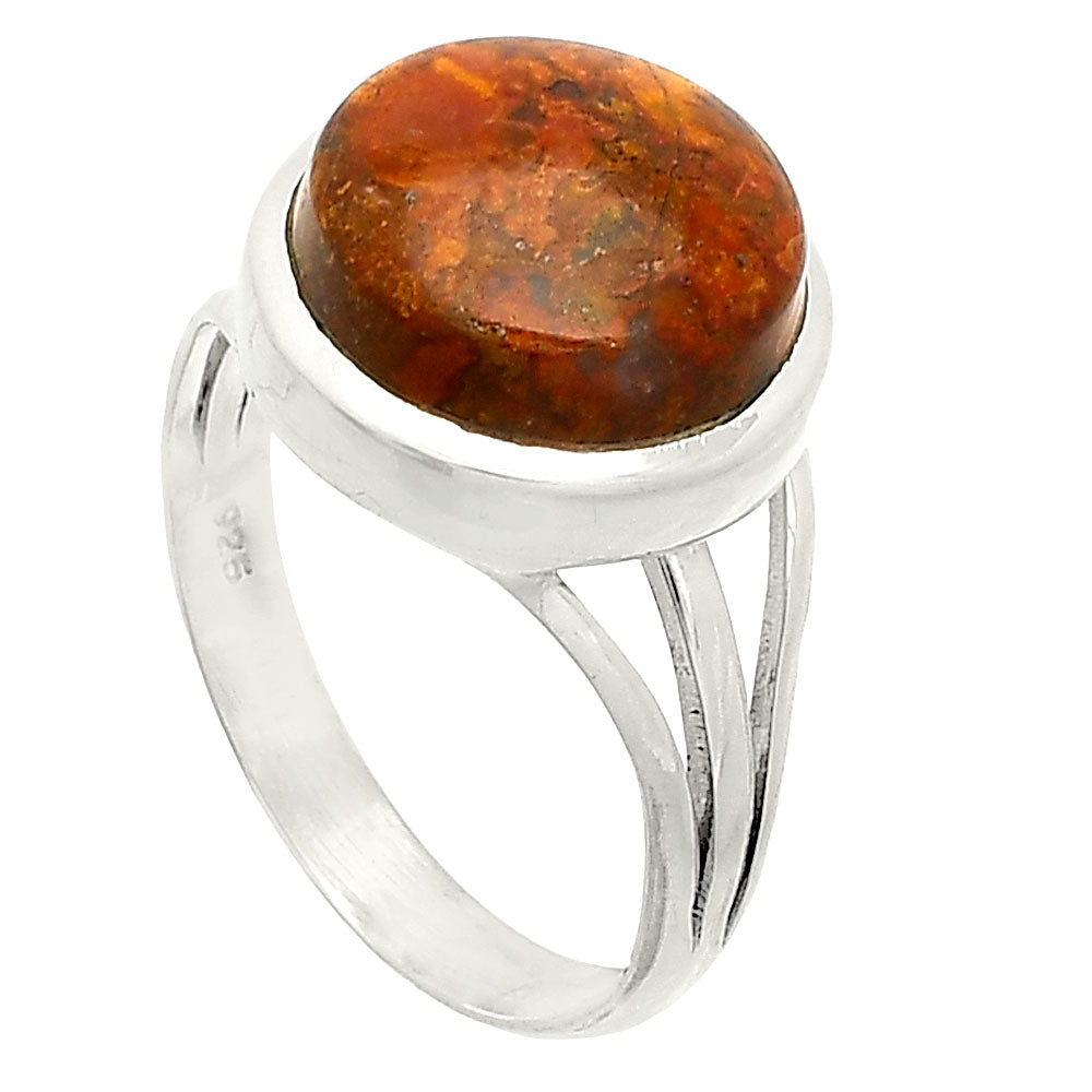 Natural Rare Cady Mountain Agate Ring size-8 R-1006 SDR234781