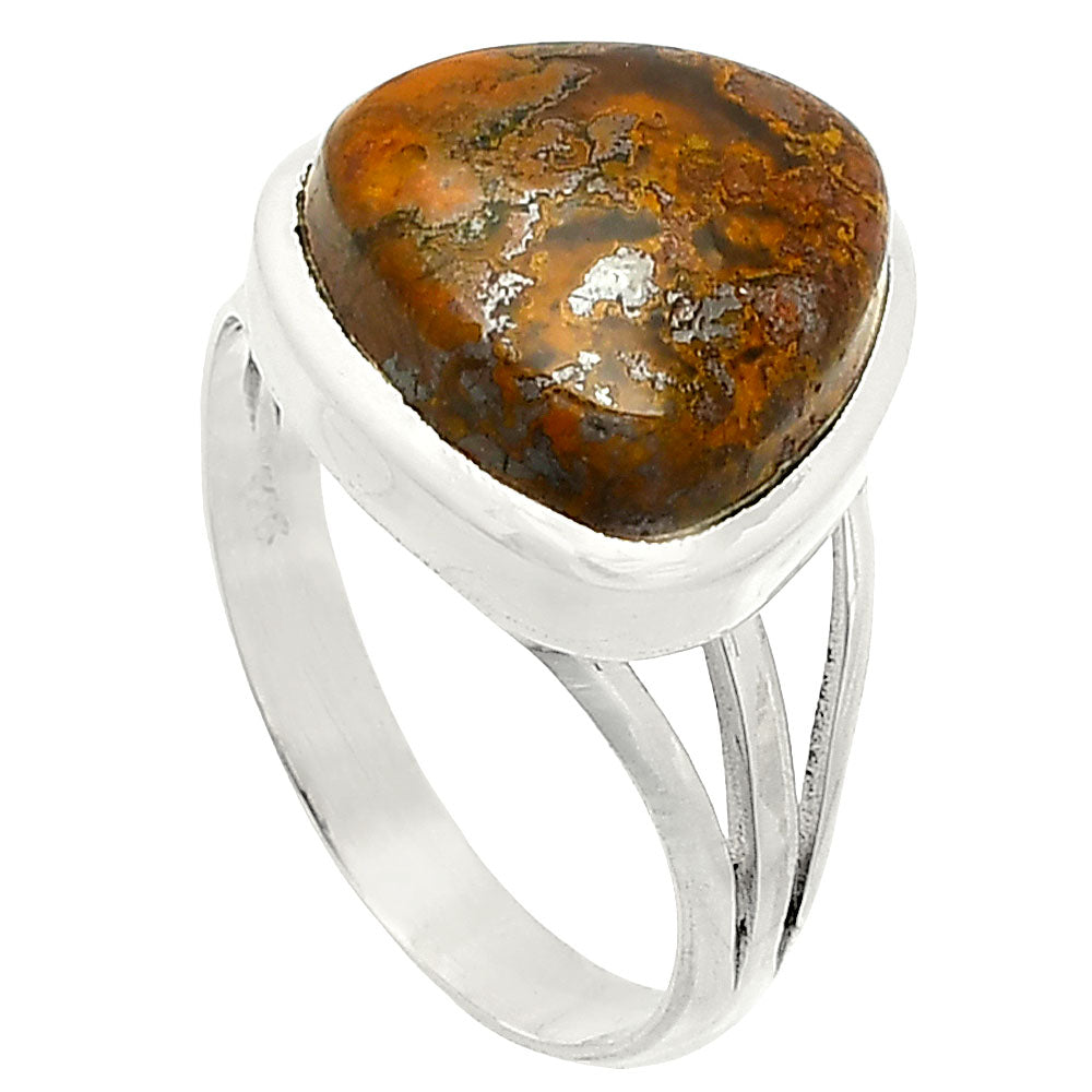 Natural Rare Cady Mountain Agate Ring size-8 R-1006 SDR234793