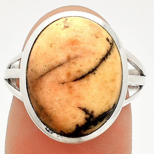 Natural Outback Jasper Ring size-8 R-1006 SDR234850