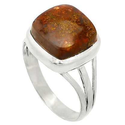 Natural Rare Cady Mountain Agate Ring size-8 R-1006 SDR234862