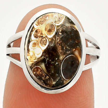 Natural Turtella Jasper - USA Ring size-6 R-1006 SDR234877