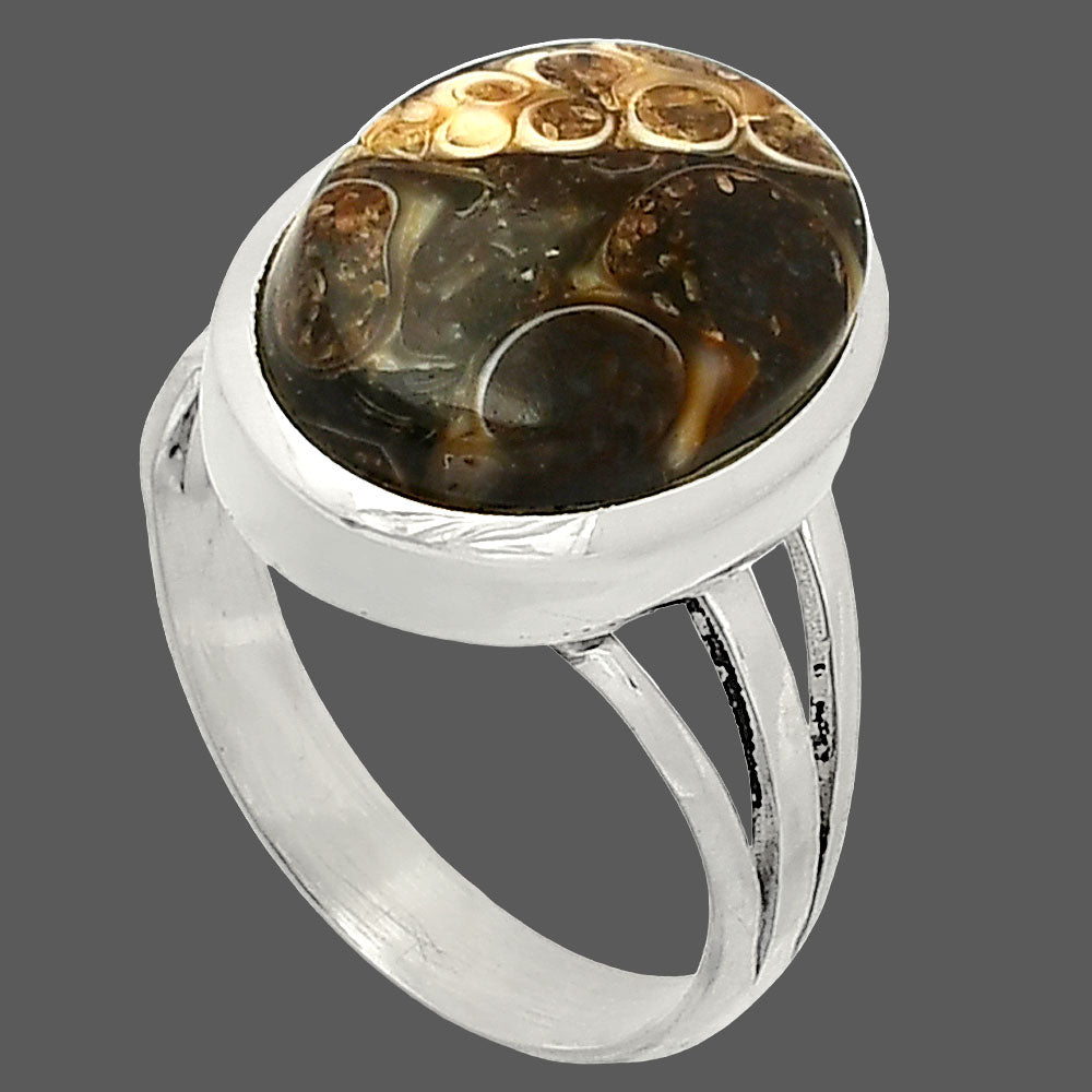 Natural Turtella Jasper - USA Ring size-6 R-1006 SDR234877