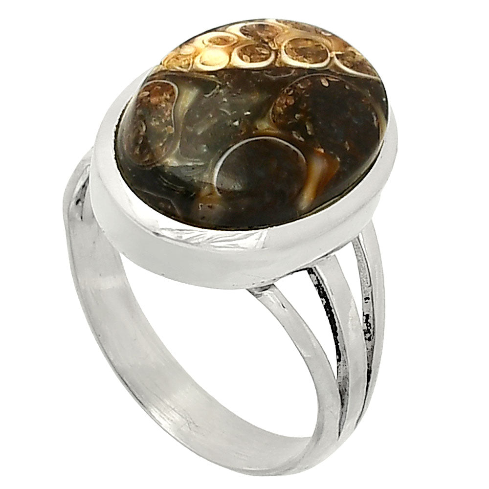 Natural Turtella Jasper - USA Ring size-6 R-1006 SDR234877