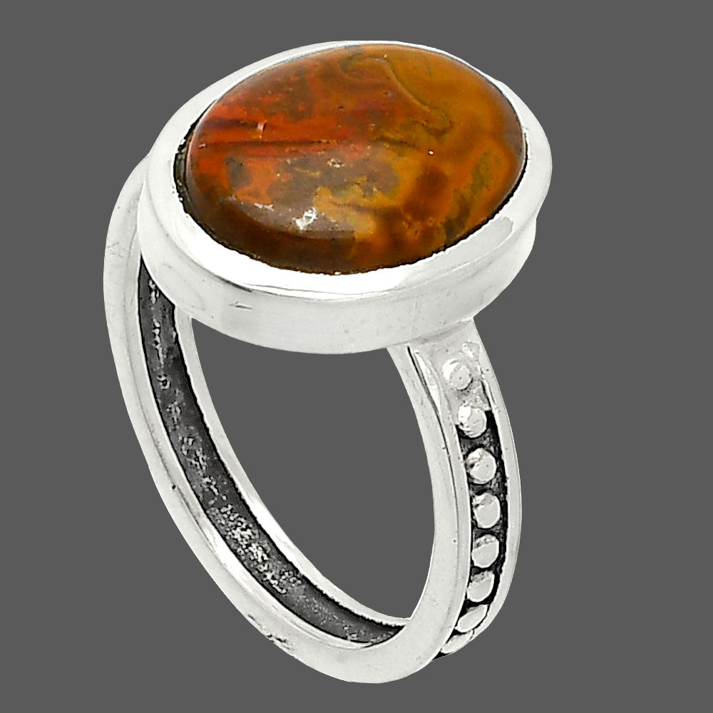 Natural Rare Cady Mountain Agate Ring size-7 R-1060 SDR235140