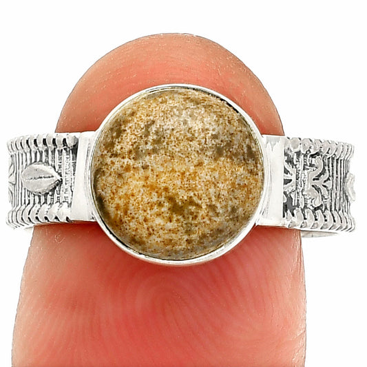 Natural Picture Jasper Ring size-9 R-1058 SDR235523