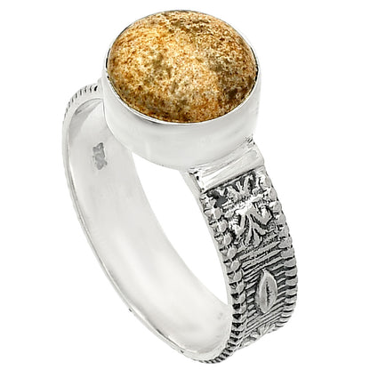 Natural Picture Jasper Ring size-9 R-1058 SDR235523
