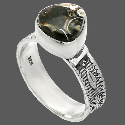 Natural Turtella Jasper - USA Ring size-7 R-1058 SDR235552