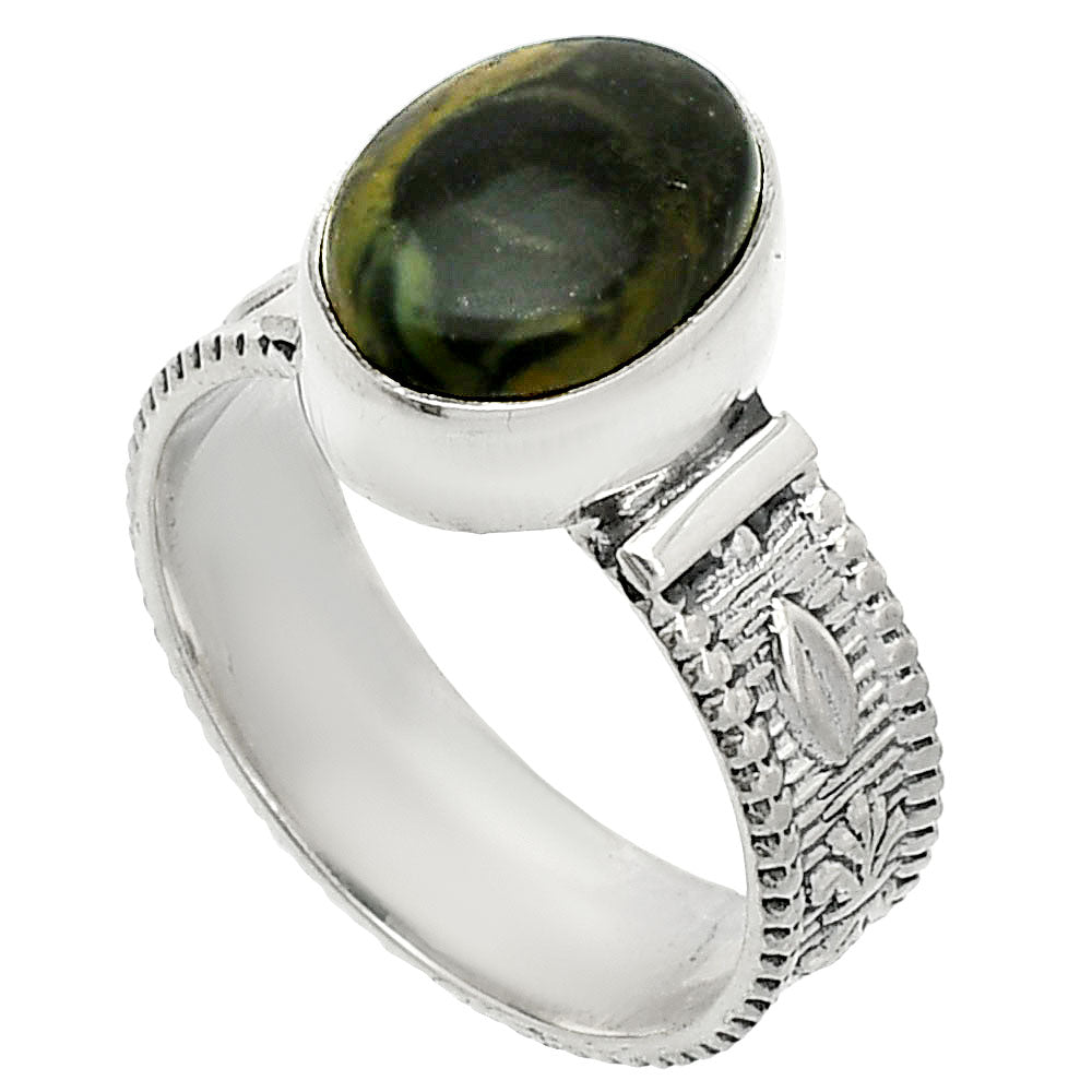 Natural Star Galaxy Jasper Ring size-6 R-1058 SDR235584