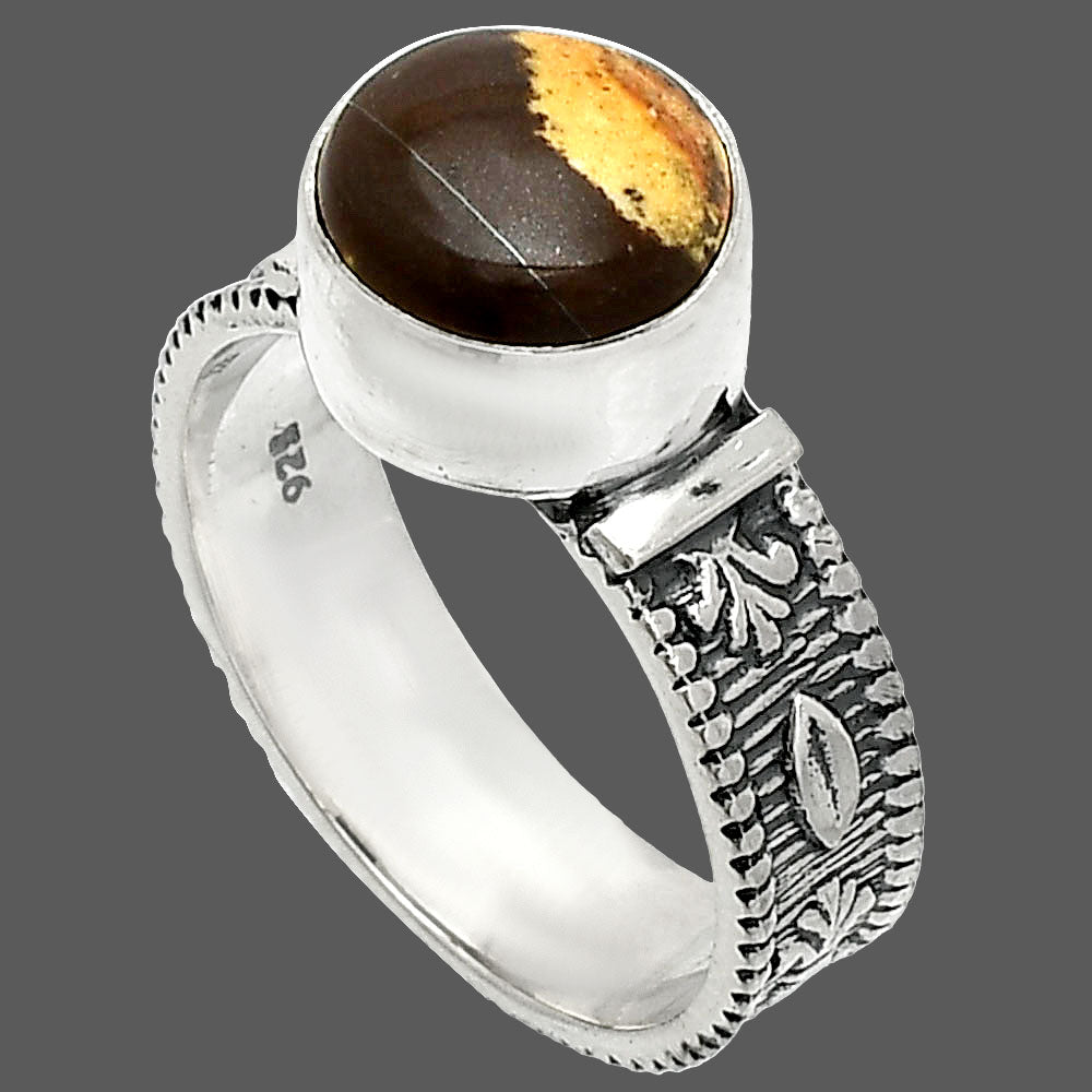 Natural Outback Jasper Ring size-7 R-1058 SDR235604