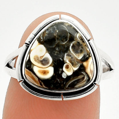 Natural Turtella Jasper - USA Ring size-8 R-1012 SDR235815