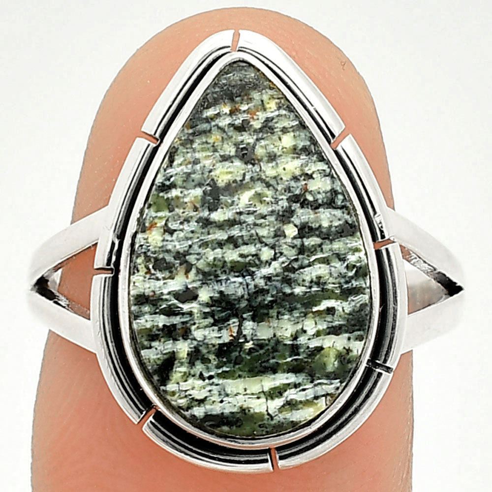 Natural Natural Chrysotile Ring size-8 R-1012 SDR235862