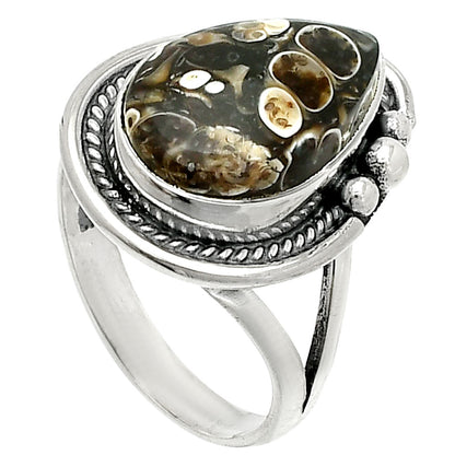 Natural Turtella Jasper - USA Ring size-8 R-1148 SDR236269