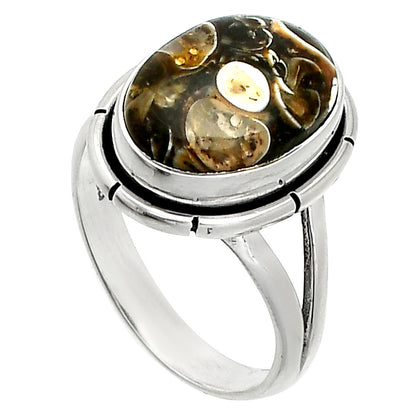 Natural Turtella Jasper - USA Ring size-7 R-1012 SDR236415