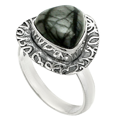 Natural Picasso Jasper Ring size-6 R-1649 SDR236469
