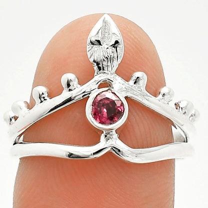 Hessonite Garnet - Madagascar Ring size-8 R-1467 SDR236726