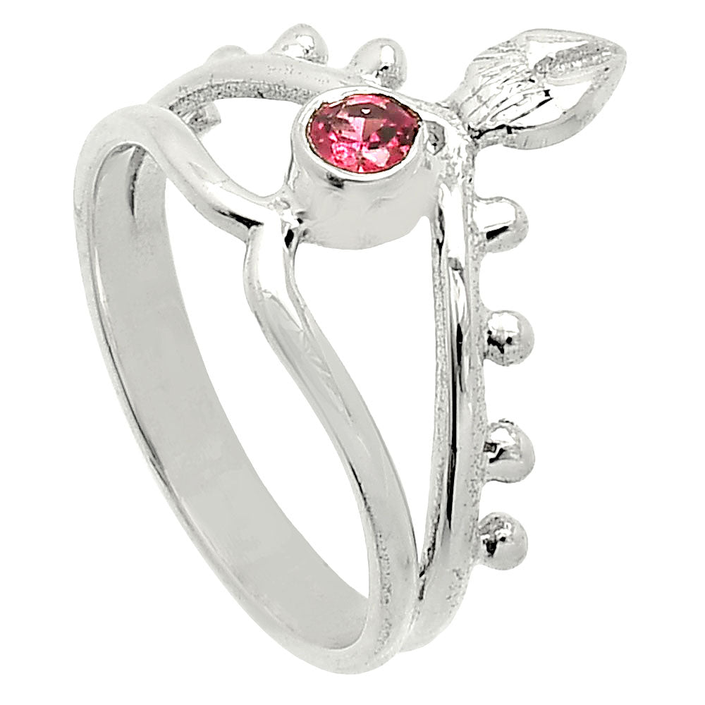 Hessonite Garnet - Madagascar Ring size-8 R-1467 SDR236726